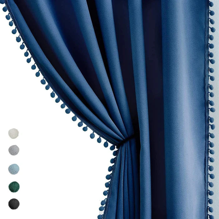 luxury pompom trim for curtains (Pom Pom)