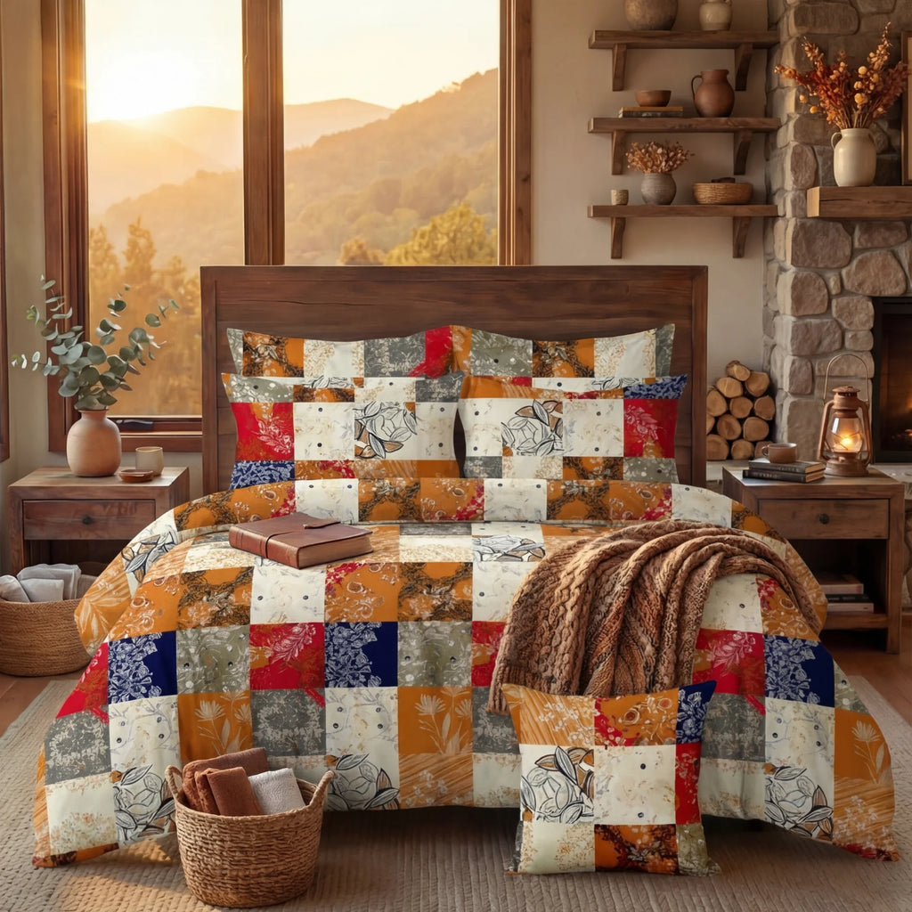 AMEL Winter Comforter Set- 7 Pcs
